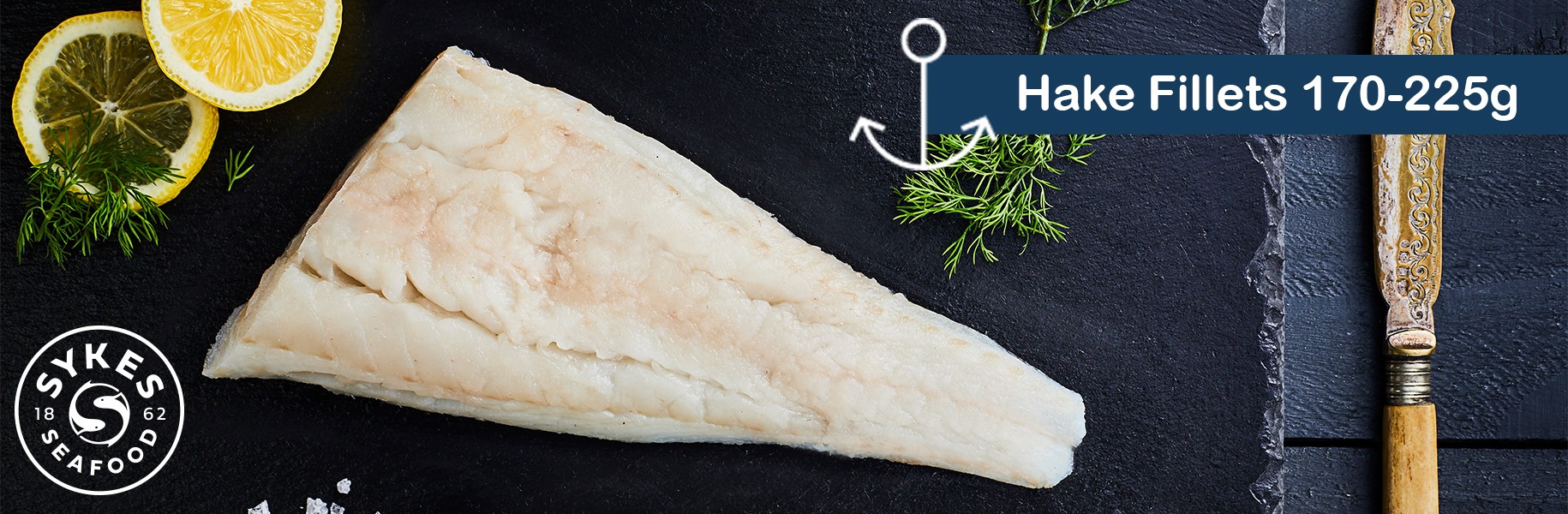 Skyes Seafood Hake Fillets 170-225g