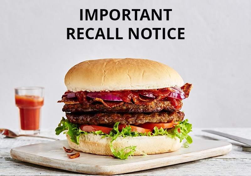 Recall notice - Gourmet Island