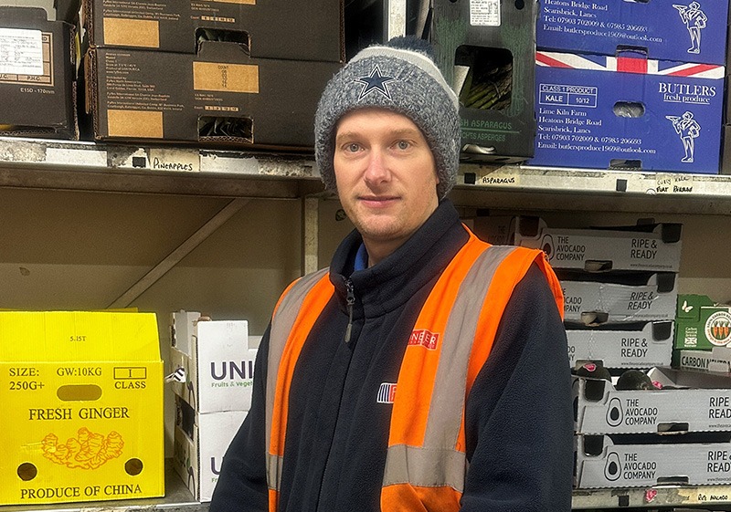 Celebrating success: Bryan Sawyers promoted to Fruit & Veg Manager
