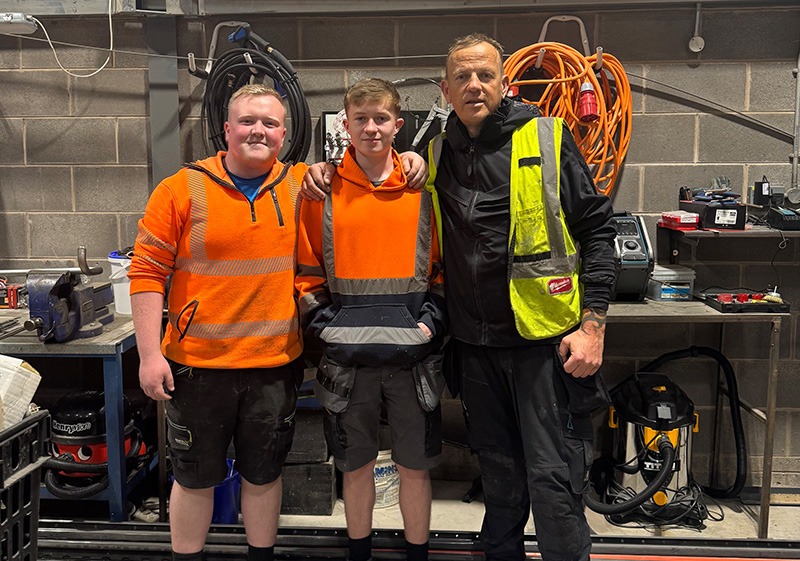 Zane Fell completes painting & decorating apprenticeship with flying colours